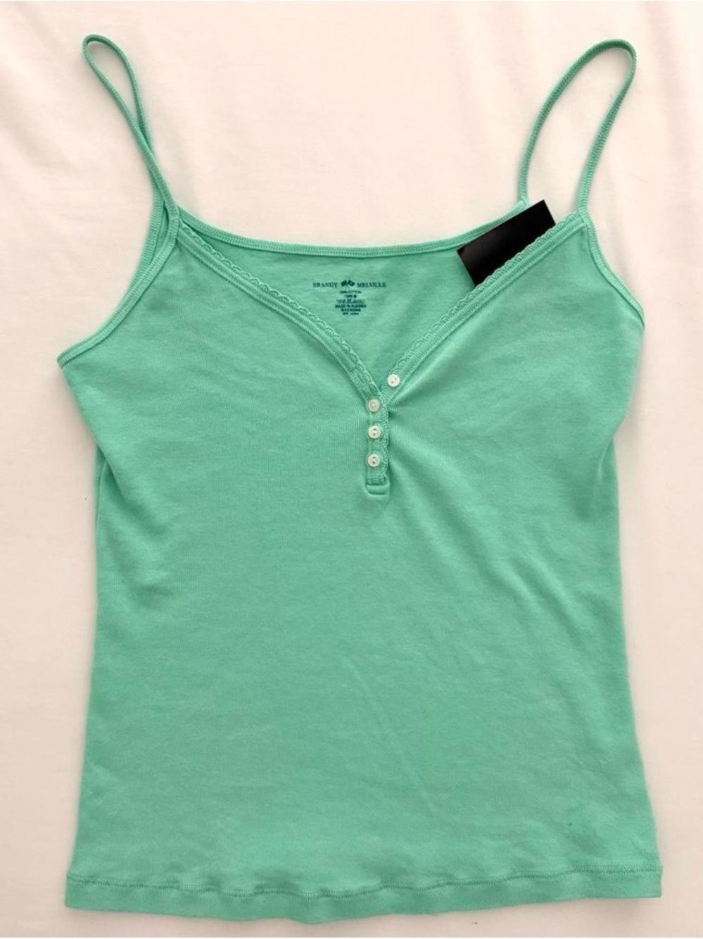 Brandy Melville Teal Tank Top